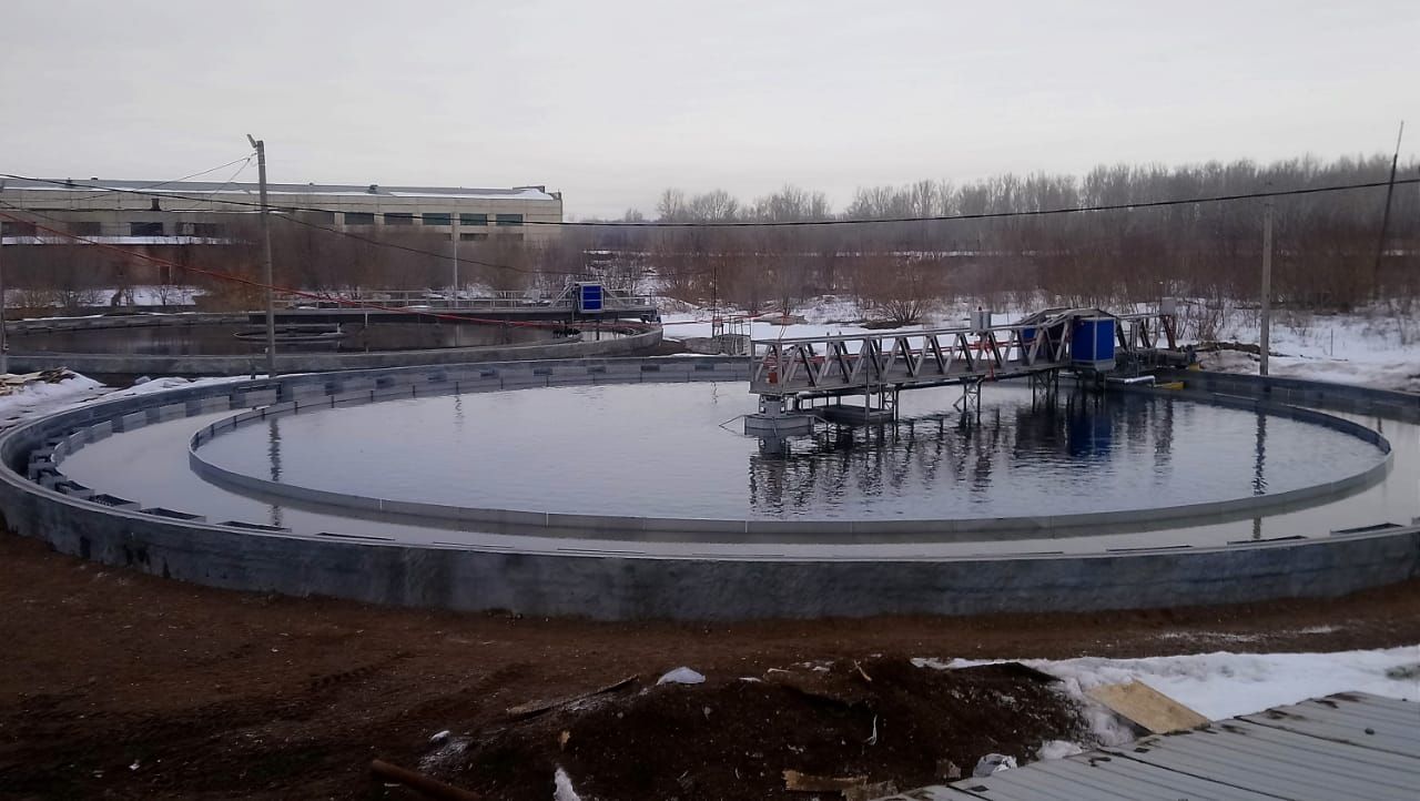 Сооружения по очистке вод Водоканала города Оренбург
